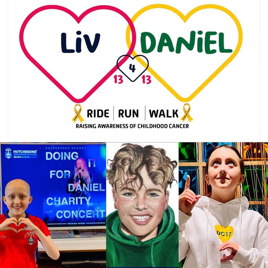 Two parents at Hutchesons’ Grammar School in Scotland will hold a 3-day event for Childhood Cancer Awareness Month