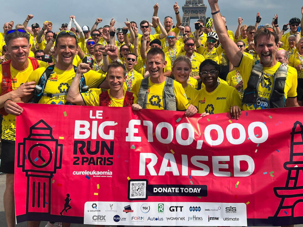 Surrey Dad Completes London to Paris Run with Fundraising Topping £100,000