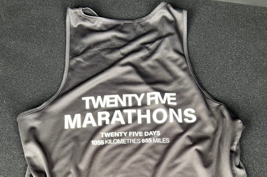 25 marathons in 25 days