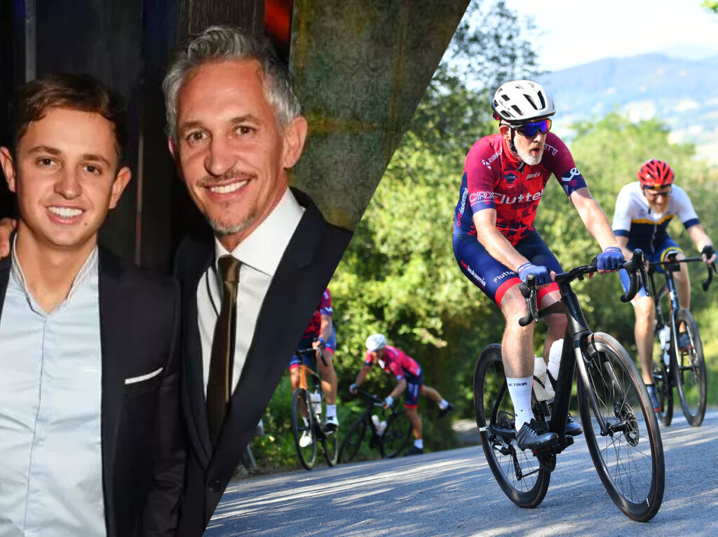 Gary Lineker Lends Support to Professor Rob Wynn and The Tour 21 Team