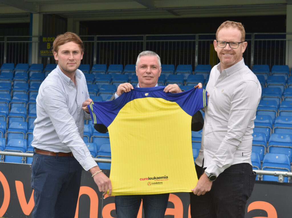 Cure Leukaemia to Feature on Solihull Moors Jerseys for 2023/24 Season