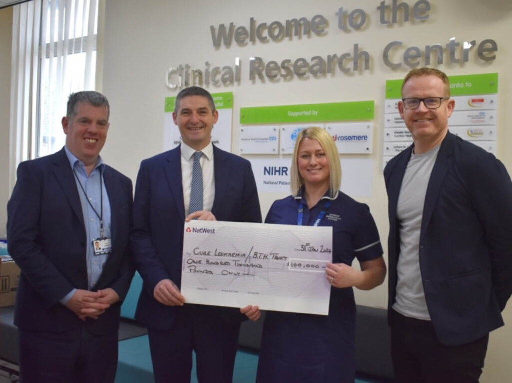 Booths Celebrate Raising £250,000 for Cure Leukaemia