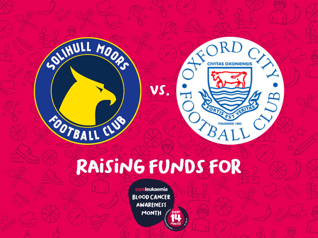 Solihull Moors Help Kick Off Blood Cancer Awareness Month