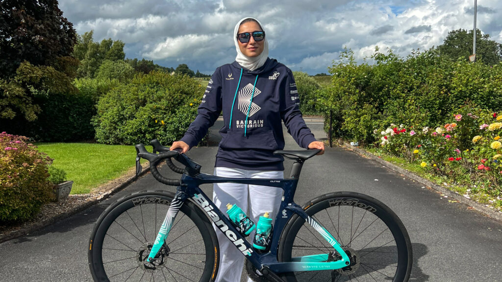 First Arab Woman set to ride the Tour de France Femmes avec ZWIFT